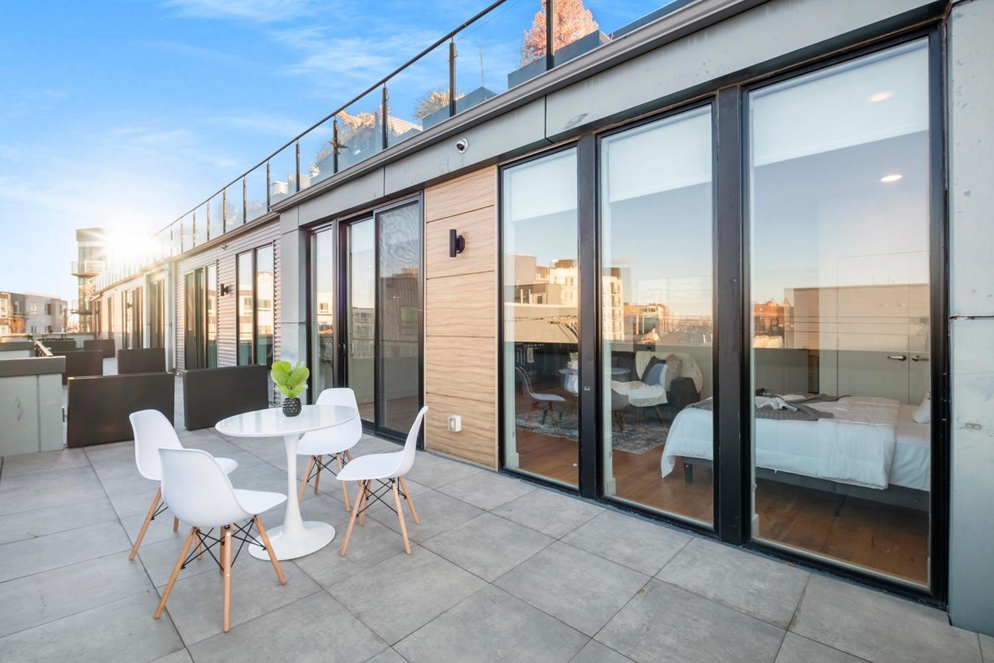 Apartamento Nolibs Luxury Loft Studio & Balcony Filadelfia Exterior foto